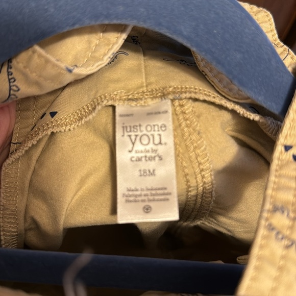 Carter’s Tan Dinosaur Overalls - Picture 6 of 9